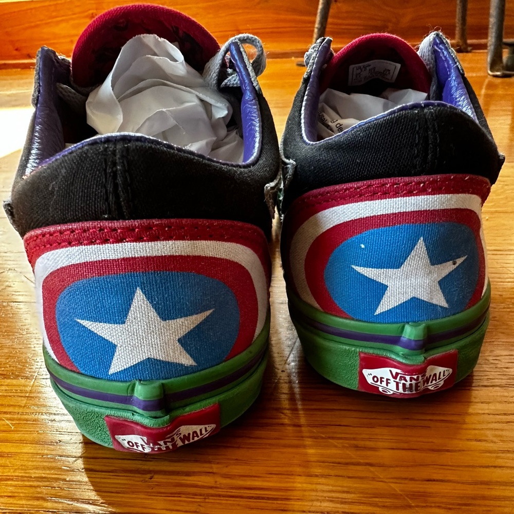 Vans Super Héroe Marvel Edition Size  Big Boys 3.0 Kids Multi Color